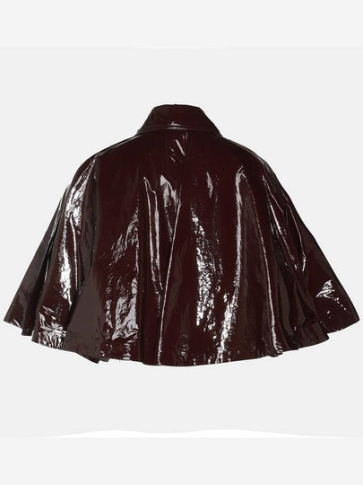 Chloé Dark Brown Leather Capes - CHLOE - BALAAN 2