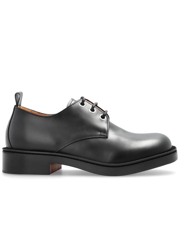 Alexander McQueen Leather Shoes, Men's, Black - ALEXANDER MCQUEEN - BALAAN 1