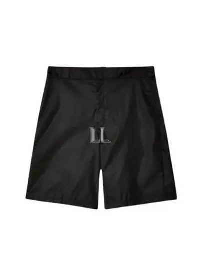 Men's Re-Nylon Bermuda Shorts Black - PRADA - BALAAN 2