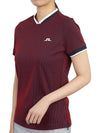 Golf wear women s short sleeve t shirt GWJT06469 G131 - J.LINDEBERG - BALAAN 6