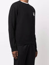 Men's Hand Off Logo Sweatshirt Black - OFF WHITE - BALAAN 5