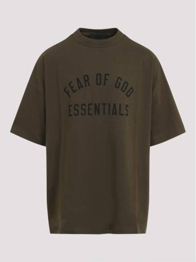 Short Sleeve T Shirt 125BT244194F OLIVE - FEAR OF GOD - BALAAN 1