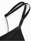 Asymmetric Strap Sleeveless Black - GIVENCHY - BALAAN 6