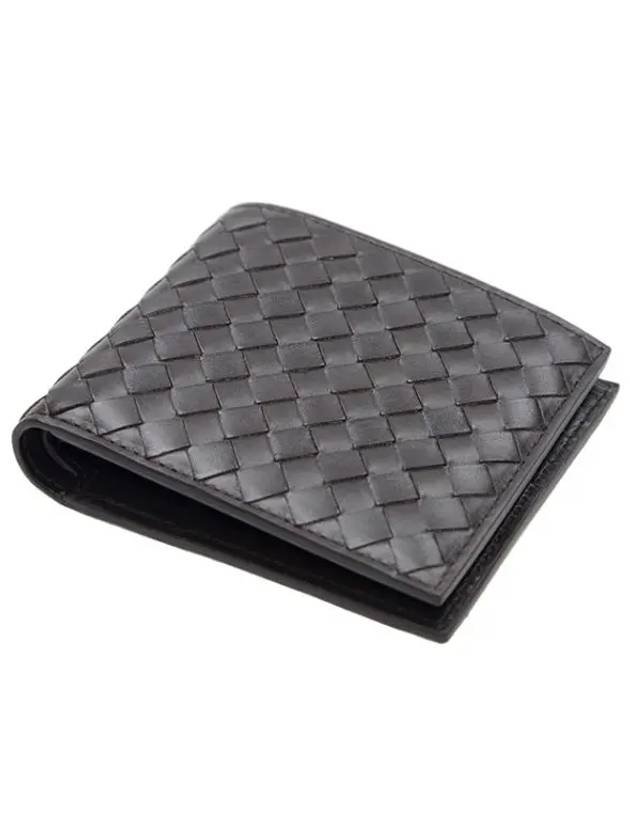 Intrecciato Weaving Half Wallet Espresso - BOTTEGA VENETA - BALAAN 5