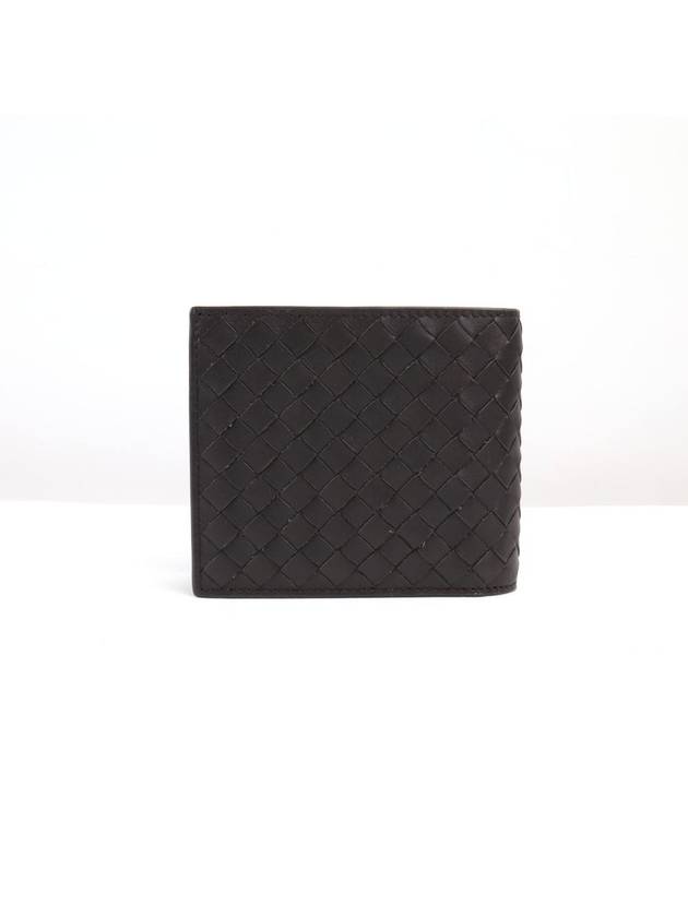 Intrecciato Weaving Half Wallet Espresso - BOTTEGA VENETA - BALAAN 3