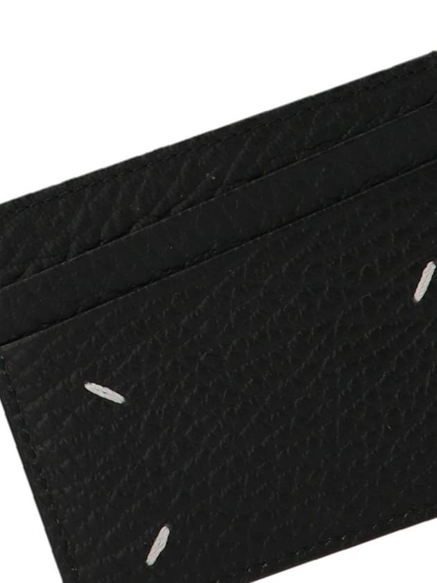 Four Stitch Card Wallet Black - MAISON MARGIELA - BALAAN 4