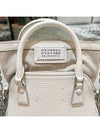 5AC Classique Micro Tote Bag White - MAISON MARGIELA - BALAAN 6