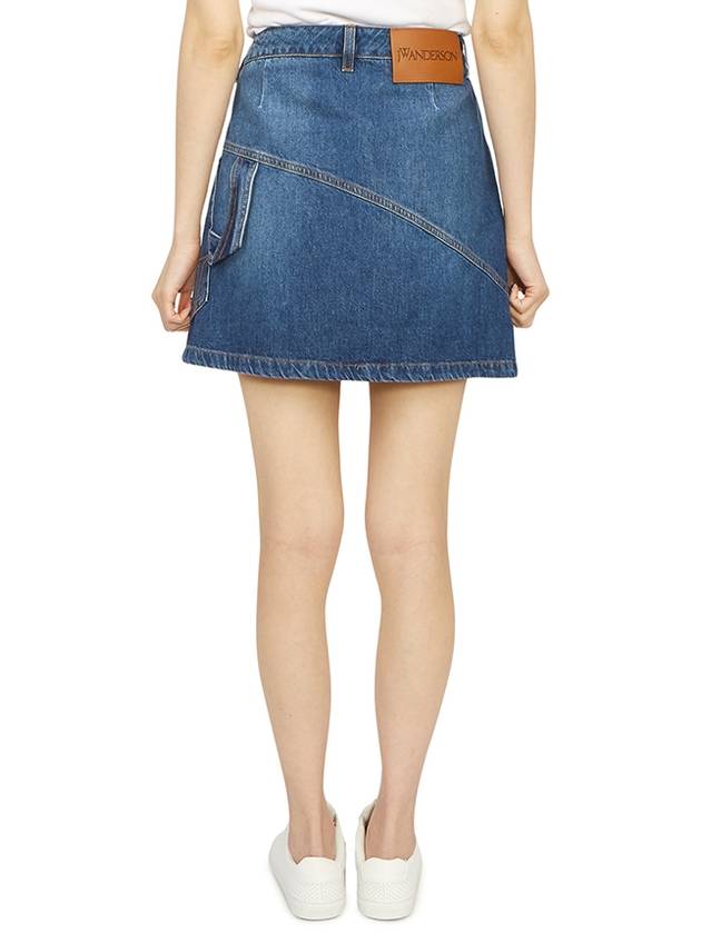 Denim Skirt DK0020PG1499804 Blue - JW ANDERSON - BALAAN 6