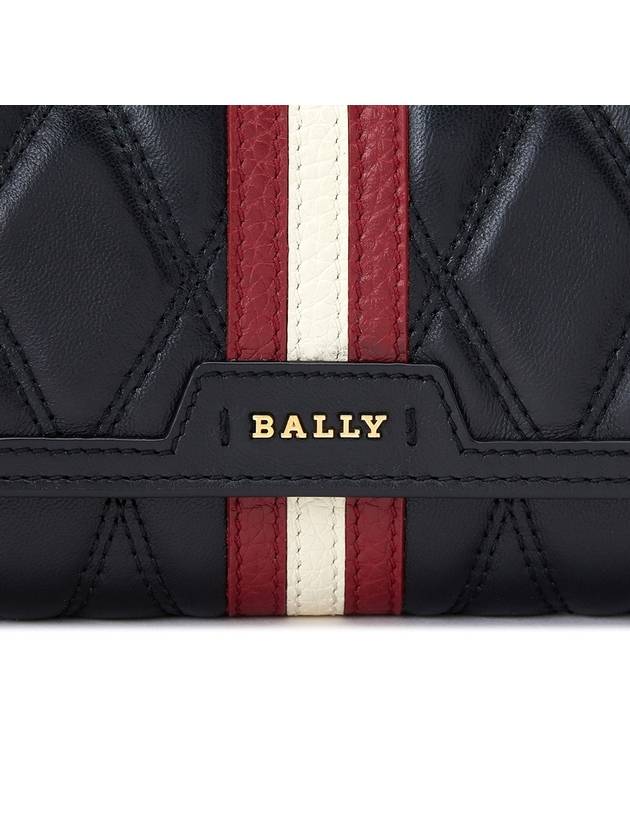 Dini logo long wallet black - BALLY - BALAAN 6