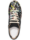 Replica Paint Drop Low Top Sneakers Black - MAISON MARGIELA - BALAAN 5