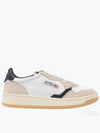 Men's Medalist Leather Low Top Sneakers White - AUTRY - BALAAN 2