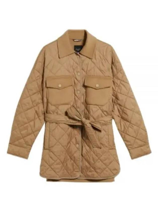 Paprica Quilted Poly Padding Camel - MAX MARA - BALAAN 2