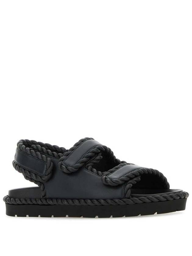 Jack Flat Sandals Ardoise - BOTTEGA VENETA - BALAAN 3