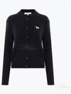 Baby Fox Patch Wool Cardigan Black - MAISON KITSUNE - BALAAN 2