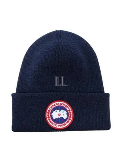 Arctic Disc Torque Wool Beanie Navy - CANADA GOOSE - BALAAN 2