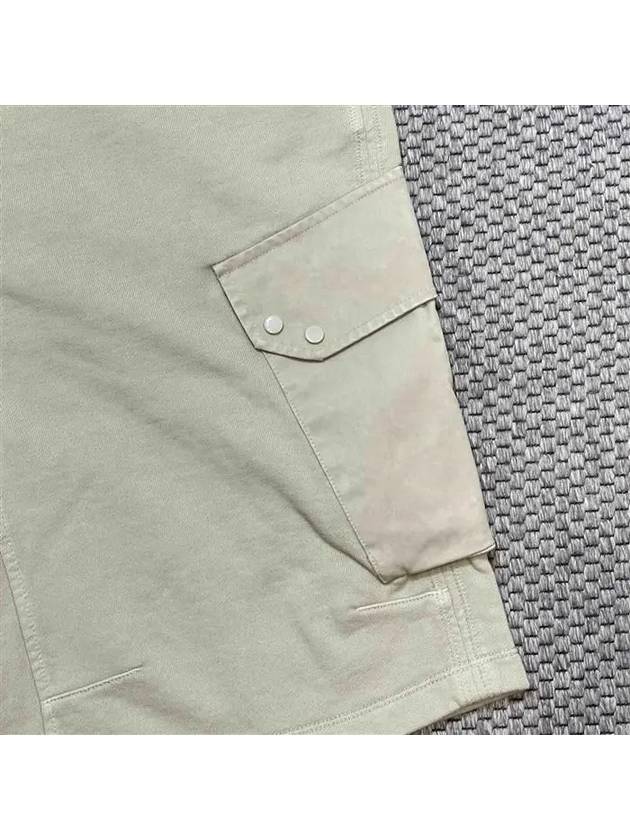 Side Flap Pocket Detail Shorts Beige - TEN C - BALAAN 3