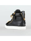 Gold Velcro High Top RW4079 BK - GIUSEPPE ZANOTTI - BALAAN 5