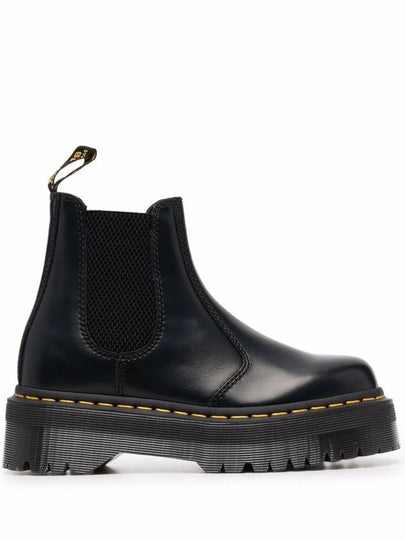 Women's 2976 Quad Chelsea Boots Black - DR. MARTENS - BALAAN 2