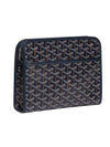 Jouvence MM Toiletry Clutch Bag Navy - GOYARD - BALAAN 1