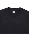 Men's Lens Wappen Pocket Crew Neck Sweatshirt Black - CP COMPANY - BALAAN 4