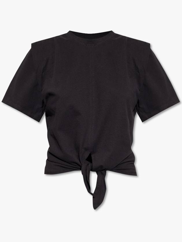 Isabel Marant ‘Zelikia’ T-shirt, Women's, Black - ISABEL MARANT - BALAAN 1