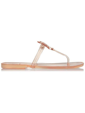 Mini Miller Jelly Flip Flops Pink - TORY BURCH - BALAAN 1