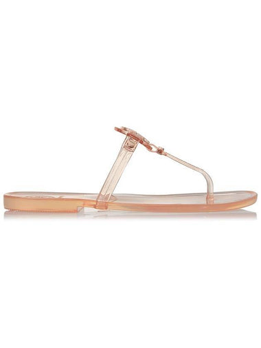 Mini Miller Jelly Flip Flops Pink - TORY BURCH - BALAAN 1