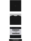 Face Patch Short Sleeve T-Shirt Black - ACNE STUDIOS - BALAAN 4