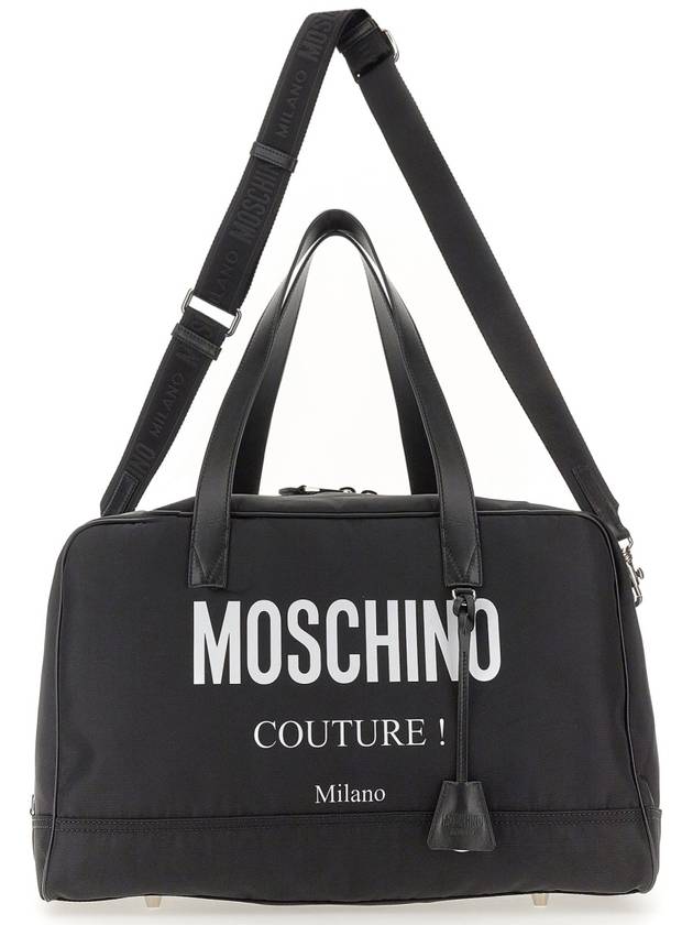 NYLON TRAVEL BAG - MOSCHINO - BALAAN 2