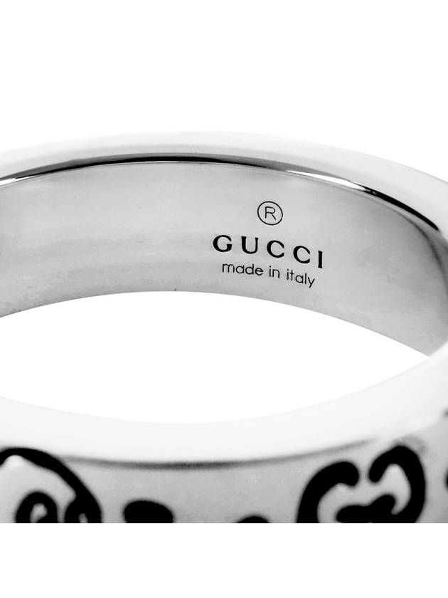 Ghost Ring Silver YBC477932001 - GUCCI - BALAAN 6