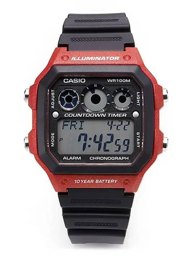 Watch AE 1300WH 4AVDF AE 1300WH 4A Digital Sports Men's Urethane Watch - CASIO - BALAAN 1