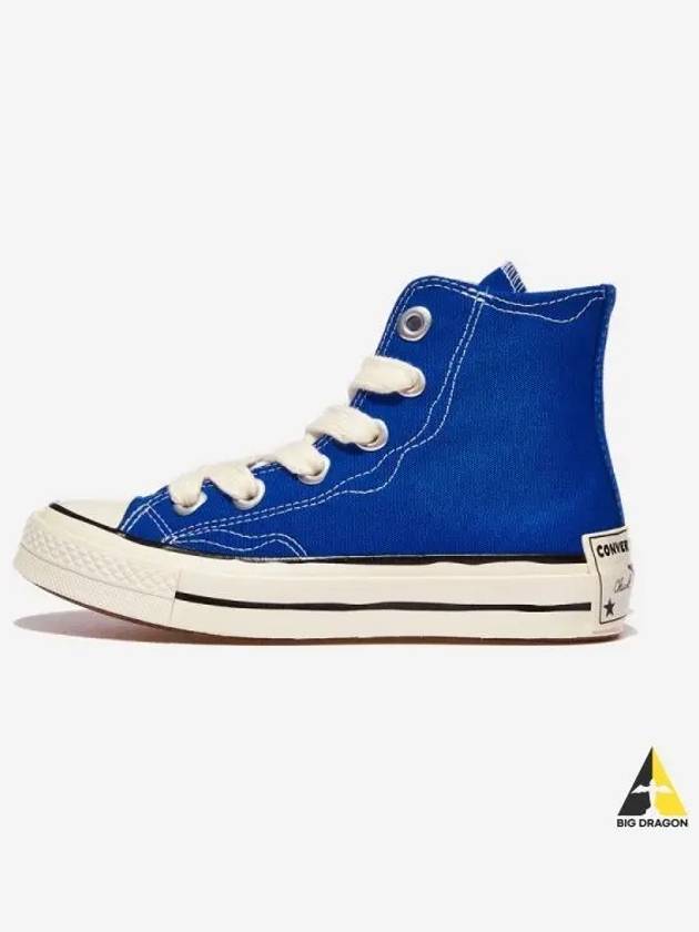 Chuck 70 Sketch Blue High BLUEwhiteBLACK - CONVERSE - BALAAN 1