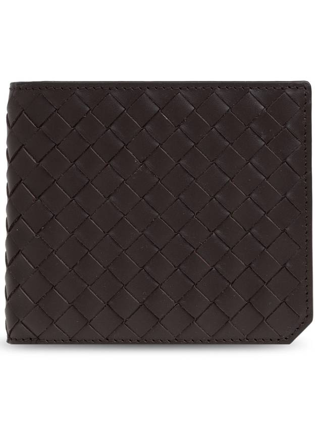 Bottega Veneta Leather Wallet, Men's, Brown - BOTTEGA VENETA - BALAAN 1