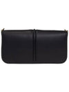 Graphy Chain Leather Long Wallet Black - FENDI - BALAAN 4