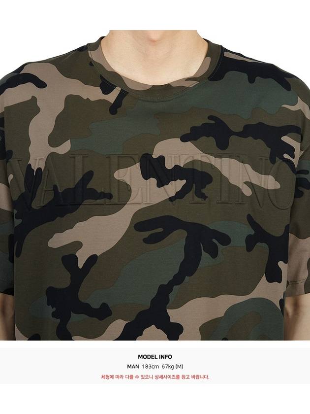 military short sleeve t-shirt - VALENTINO - BALAAN.