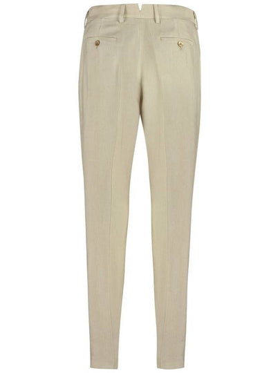 Pt01 Linen And Viscose Trousers - PT01 - BALAAN 2