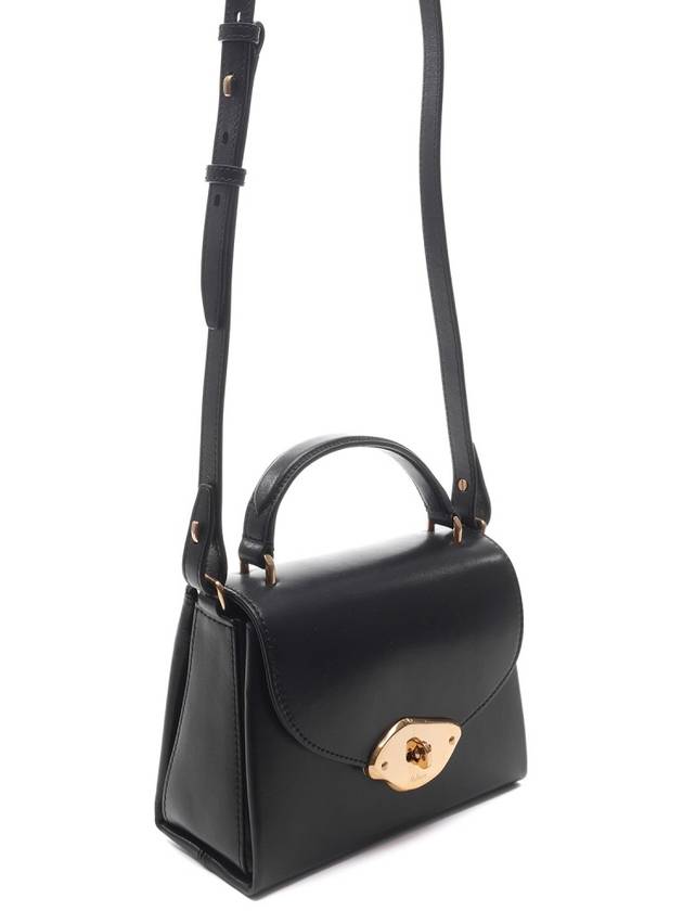 Lana Small Top Handle Cross Bag Black - MULBERRY - BALAAN 4