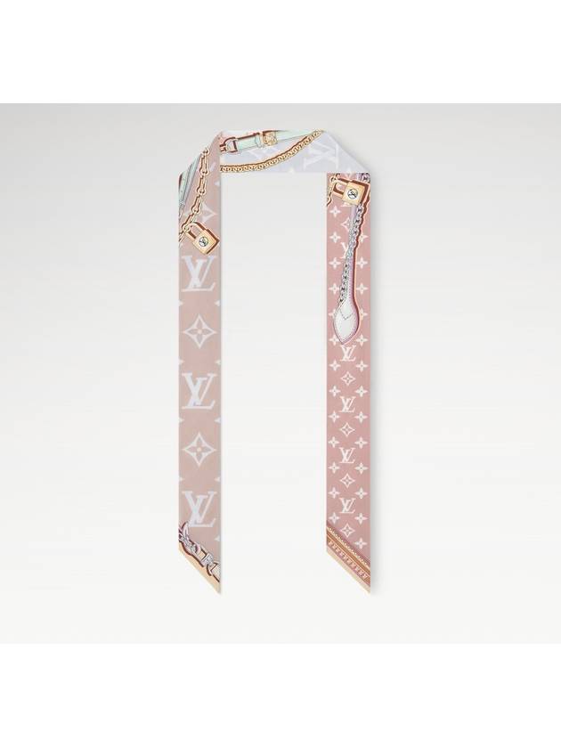 Ultimate Monogram BB Bandeau Scarf White - LOUIS VUITTON - BALAAN 4