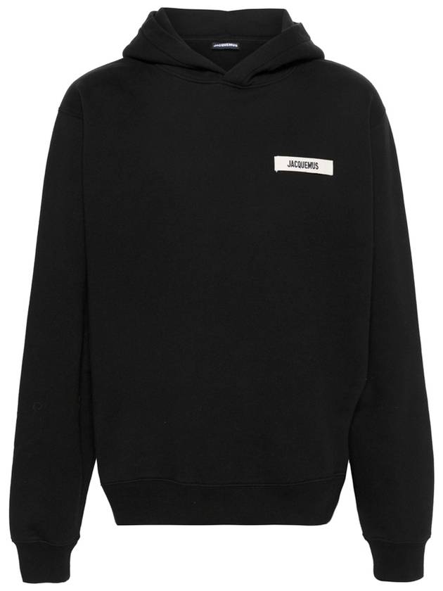 Le Gros Grain Hoodie Black - JACQUEMUS - BALAAN 5