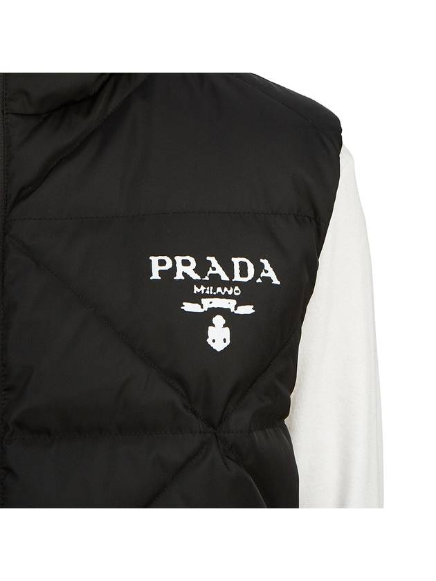 Re-Nylon Down Vest Black - PRADA - BALAAN 11