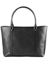 Microguccissima GG Leather Tote Bag Black - GUCCI - BALAAN 2