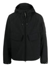 Lens Wappen Hooded Jacket Black - CP COMPANY - BALAAN 2