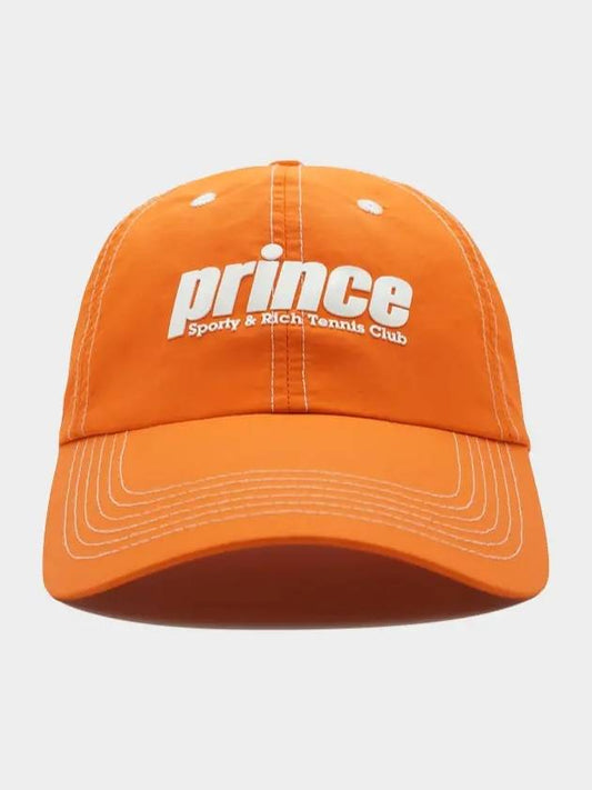 Prince Sporty Nylon Ball Cap Orange - SPORTY & RICH - BALAAN 2