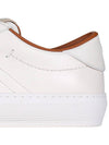 Leather Low Top Sneakers White - MONCLER - BALAAN 7