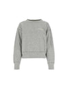 Chest Logo Sweatshirt 23ESW0054FAA2M41I 02GY - ISABEL MARANT - BALAAN 1