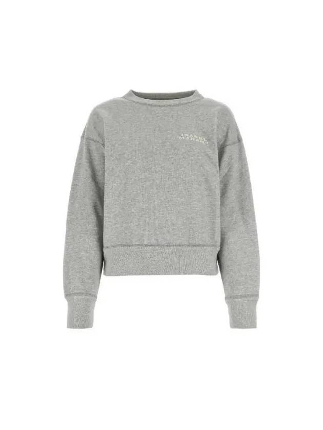 Chest Logo Sweatshirt 23ESW0054FAA2M41I 02GY - ISABEL MARANT - BALAAN 1