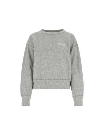 Chest Logo Sweatshirt 23ESW0054FAA2M41I 02GY - ISABEL MARANT - BALAAN 1