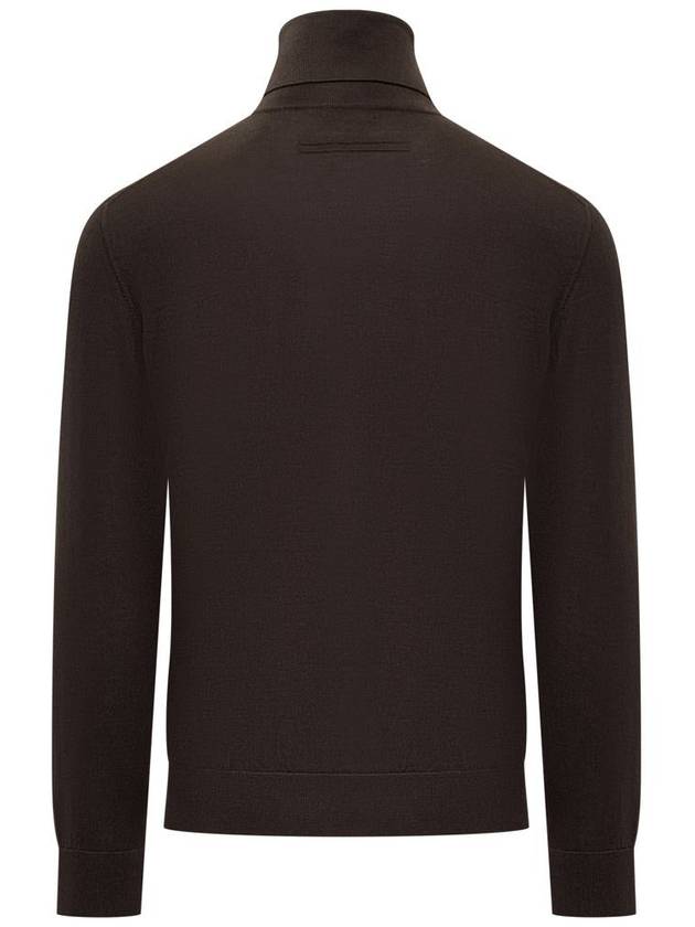 Zegna Cash Silk Turtleneck - ERMENEGILDO ZEGNA - BALAAN 2