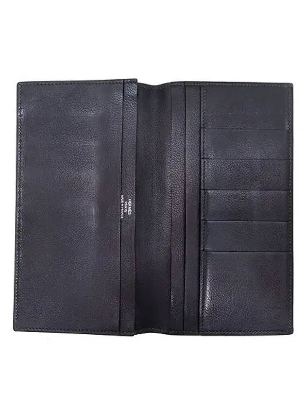 black long wallet - HERMES - BALAAN 4