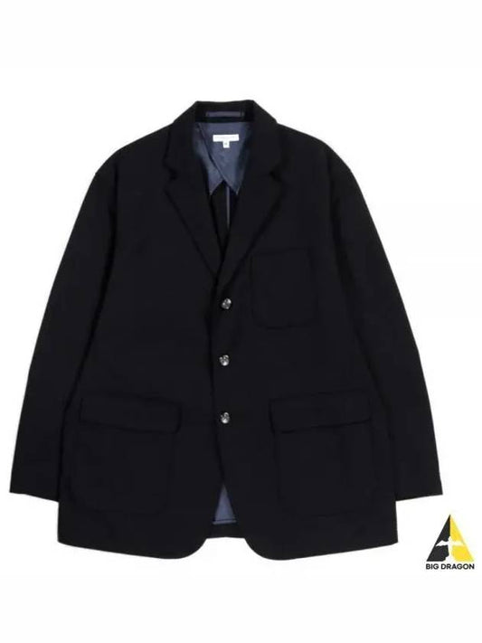 24 Ivy Blazer A Dk Navy PC Hopsack 24S1D069 OR246 ZT190 B - ENGINEERED GARMENTS - BALAAN 1